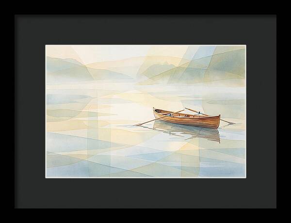 Classic Wooden Rowing Shell