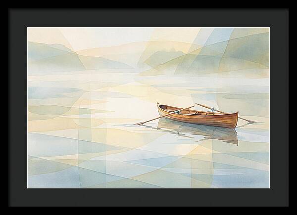 Classic Wooden Rowing Shell