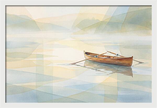 Classic Wooden Rowing Shell