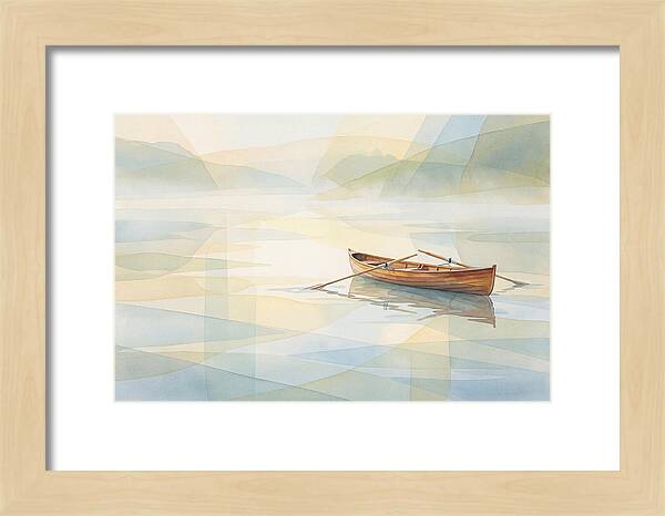 Classic Wooden Rowing Shell