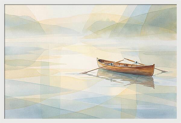 Classic Wooden Rowing Shell
