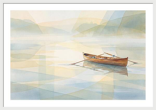 Classic Wooden Rowing Shell