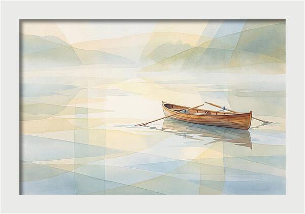 Classic Wooden Rowing Shell