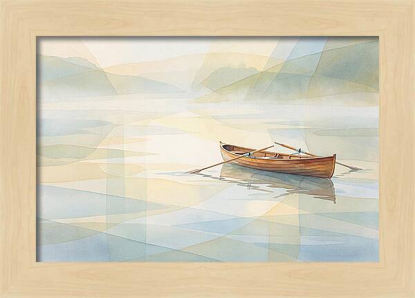 Classic Wooden Rowing Shell