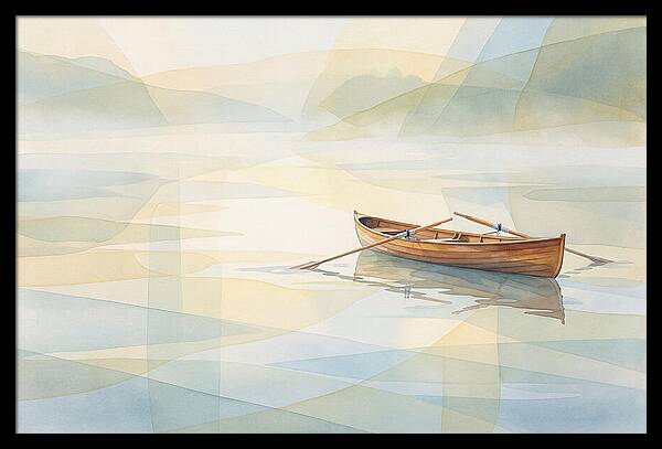 Classic Wooden Rowing Shell