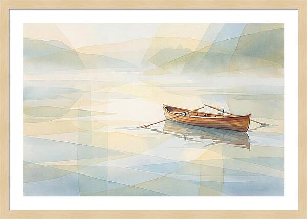 Classic Wooden Rowing Shell