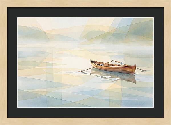 Classic Wooden Rowing Shell