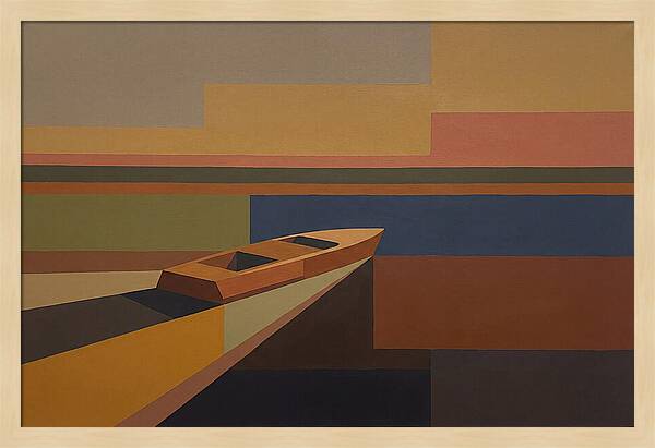 Classic Wooden Speedboat Serenity
