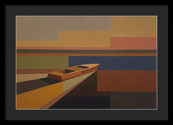Classic Wooden Speedboat Serenity