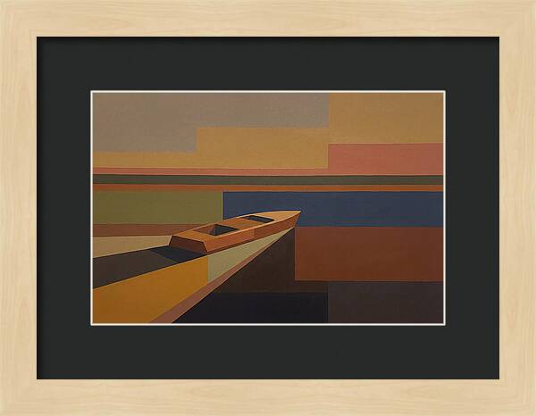 Classic Wooden Speedboat Serenity