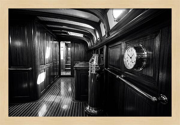 Classic Wooden Yacht Interior