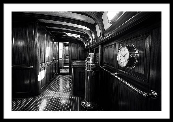 Classic Wooden Yacht Interior