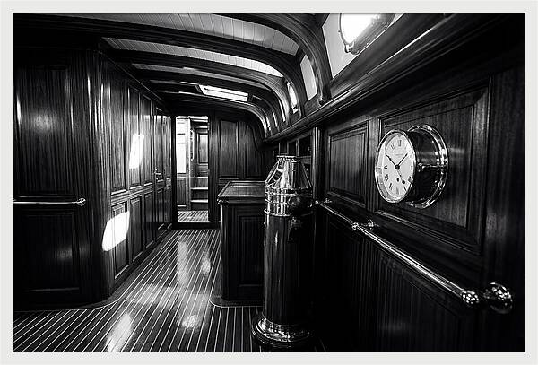 Classic Wooden Yacht Interior