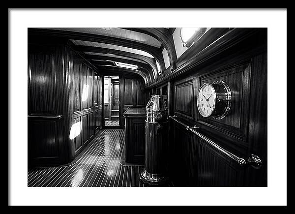 Classic Wooden Yacht Interior