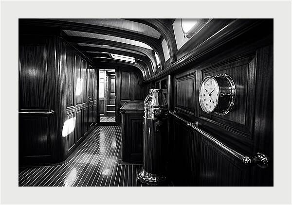 Classic Wooden Yacht Interior