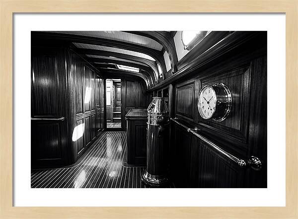 Classic Wooden Yacht Interior