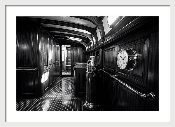 Classic Wooden Yacht Interior