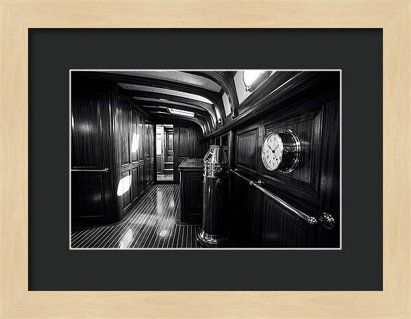 Classic Wooden Yacht Interior