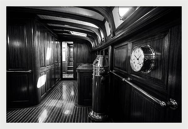 Classic Wooden Yacht Interior