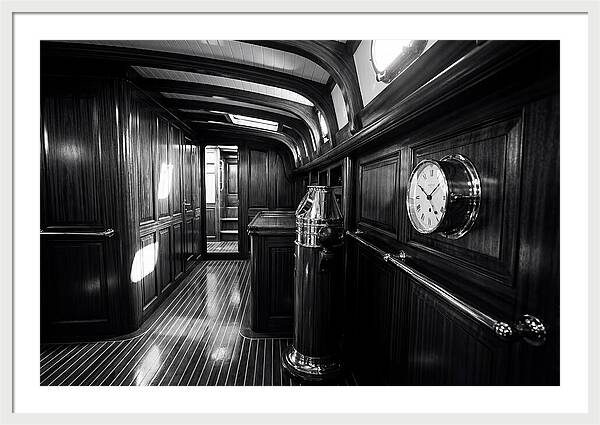 Classic Wooden Yacht Interior