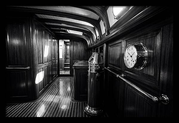 Classic Wooden Yacht Interior