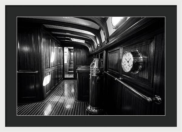 Classic Wooden Yacht Interior
