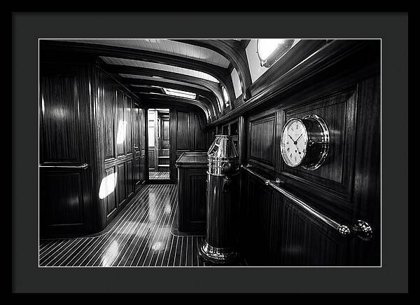 Classic Wooden Yacht Interior