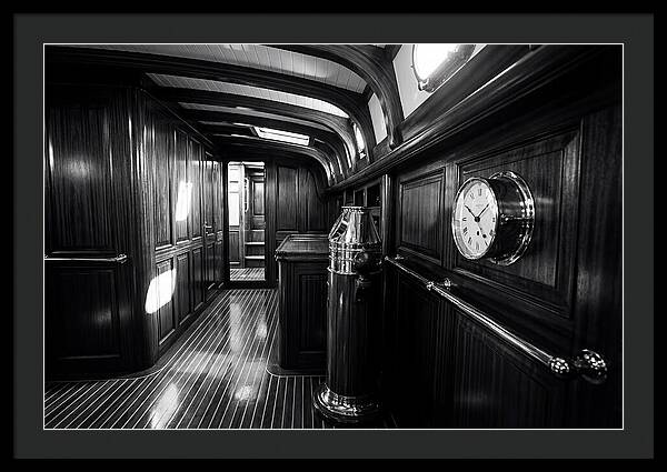 Classic Wooden Yacht Interior