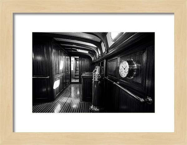 Classic Wooden Yacht Interior