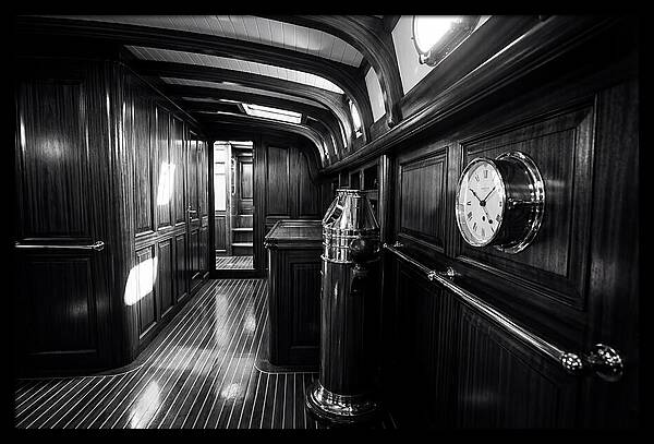 Classic Wooden Yacht Interior