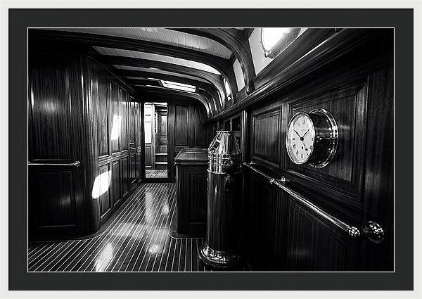 Classic Wooden Yacht Interior