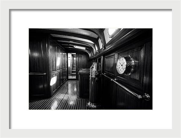 Classic Wooden Yacht Interior