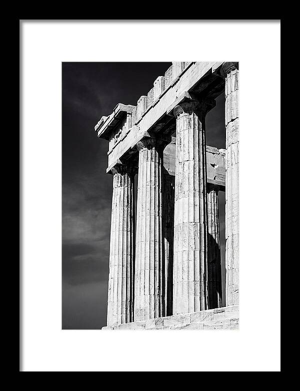 Classical Columns Of The Parthenon