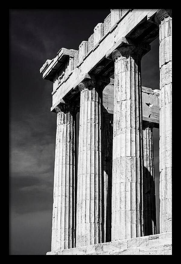Classical Columns Of The Parthenon