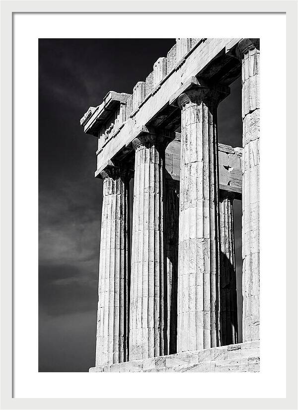 Classical Columns Of The Parthenon