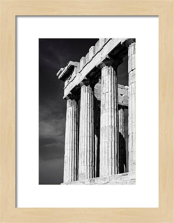 Classical Columns Of The Parthenon