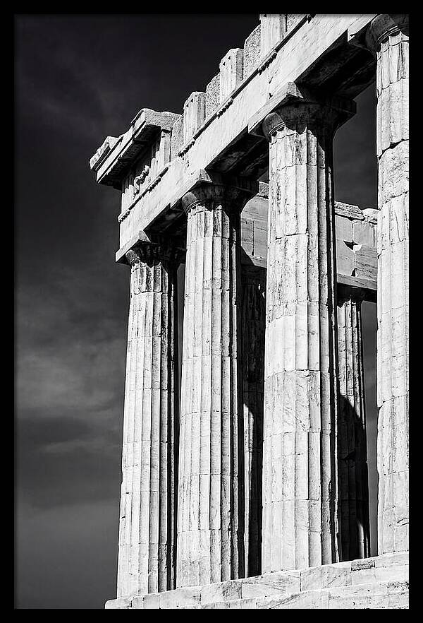 Classical Columns Of The Parthenon