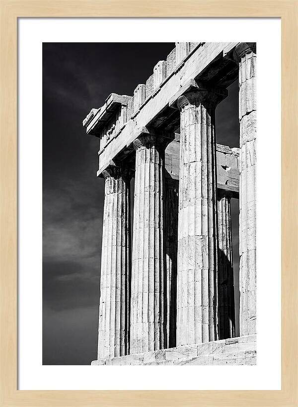 Classical Columns Of The Parthenon