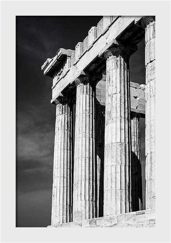 Classical Columns Of The Parthenon