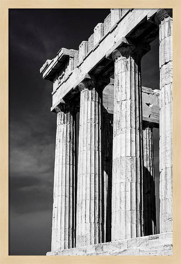 Classical Columns Of The Parthenon