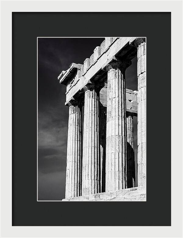 Classical Columns Of The Parthenon