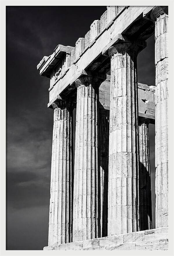 Classical Columns Of The Parthenon