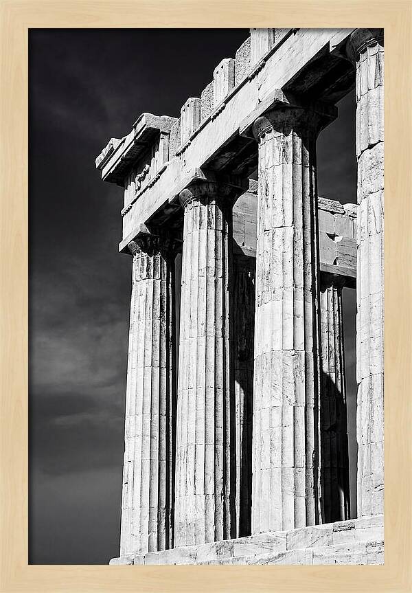 Classical Columns Of The Parthenon