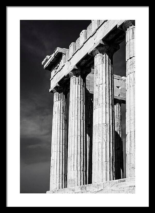 Classical Columns Of The Parthenon