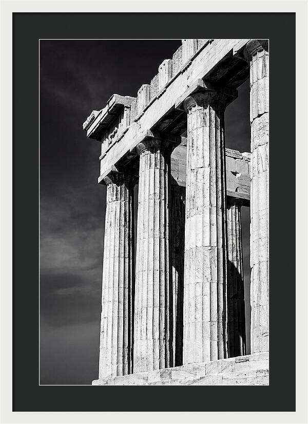 Classical Columns Of The Parthenon