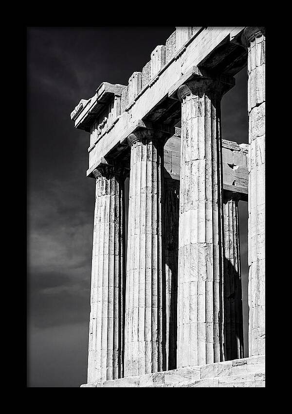 Classical Columns Of The Parthenon