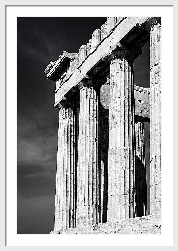 Classical Columns Of The Parthenon