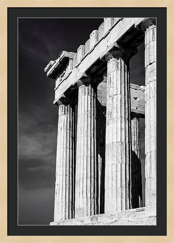 Classical Columns Of The Parthenon