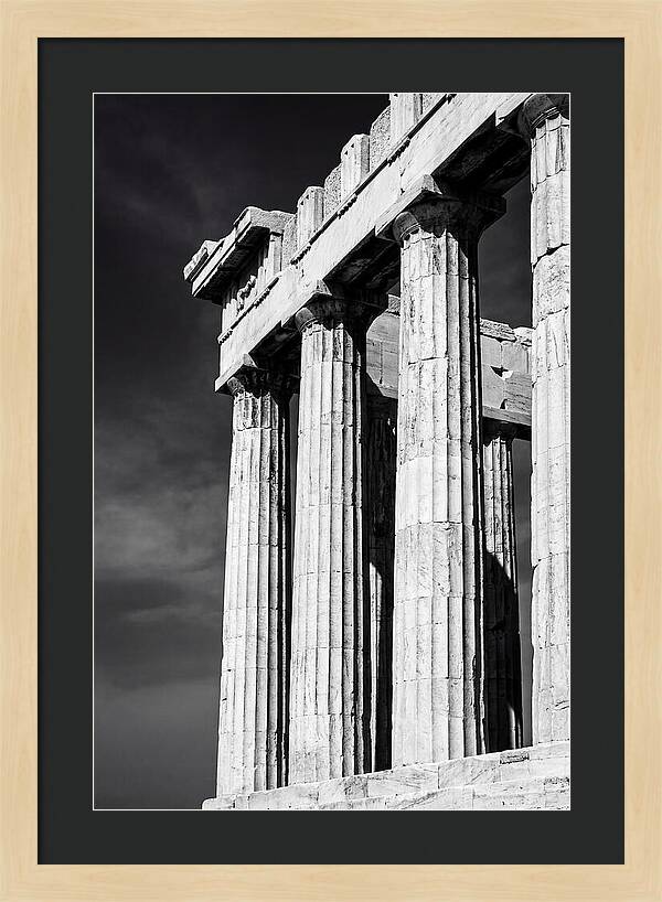Classical Columns Of The Parthenon