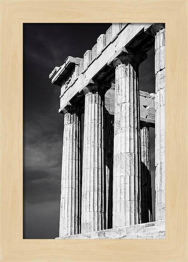 Classical Columns Of The Parthenon